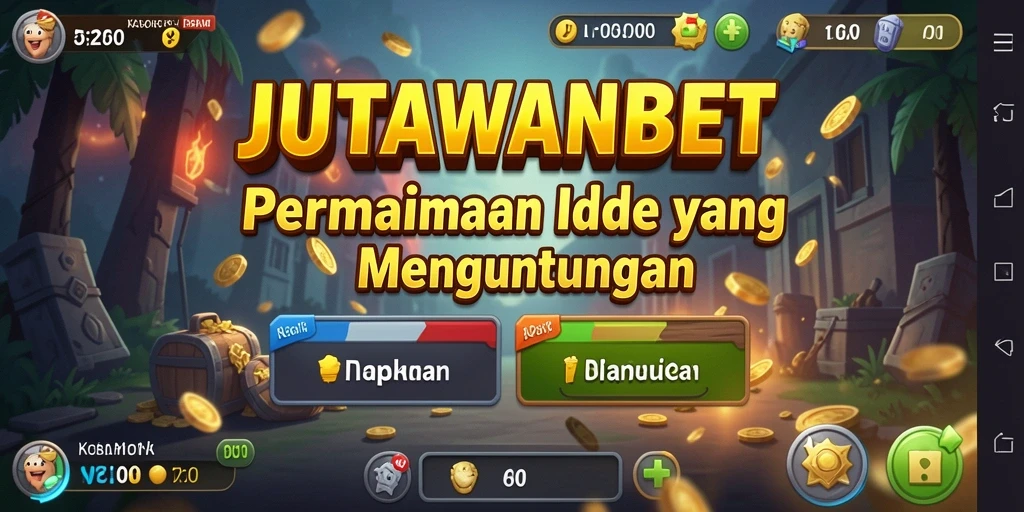 Screenshot gameplay JUTAWANBET yang menunjukkan proses menghasilkan uang dengan santai.