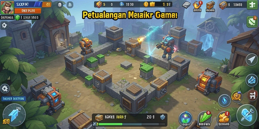 Tampilan gameplay menawan dalam SXXPLAY yang mendebarkan.